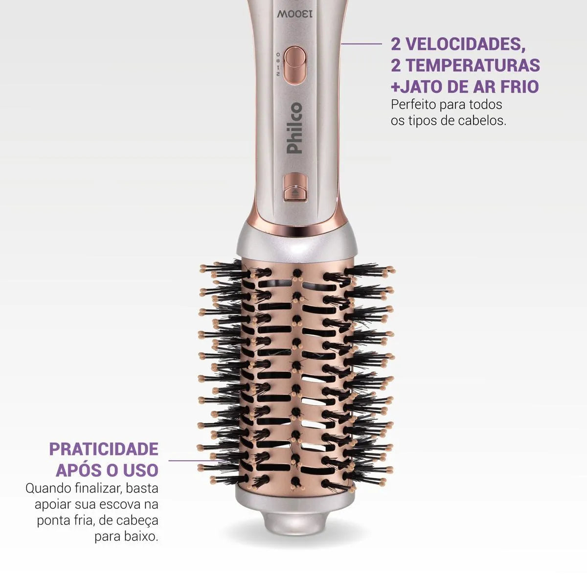 Escova Secadora Philco Bivolt 1300W PES32