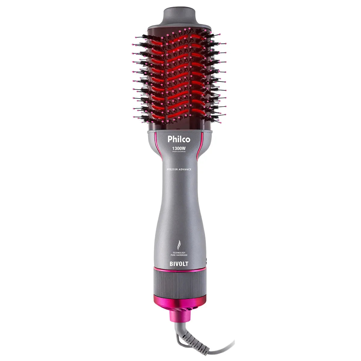 Escova Secadora Philco Advance 4 em 1 1300W Bivolt PES25SR