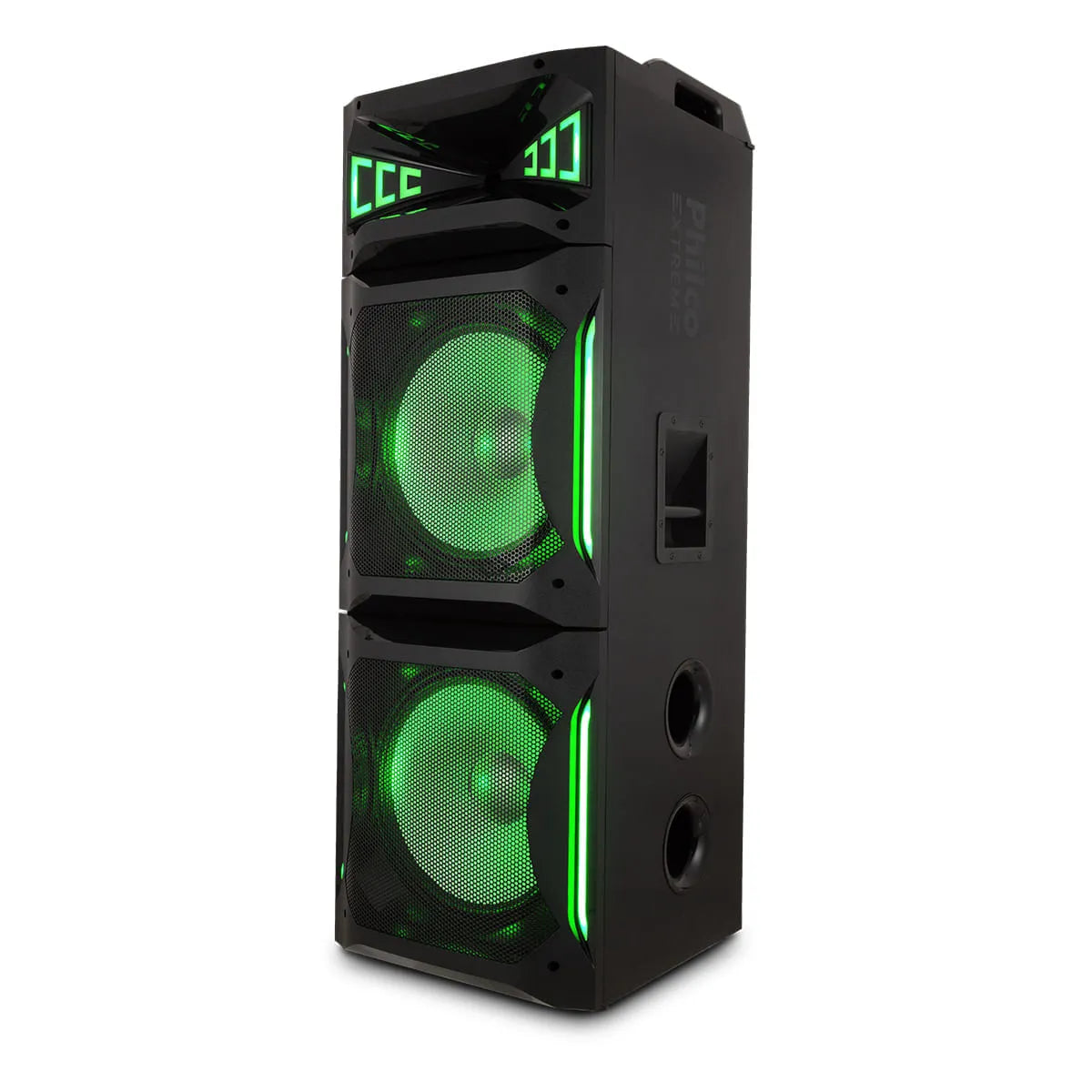 Caixa de Som Amplificada 2500W Philco Ex Bass PCX30000 Bivolt