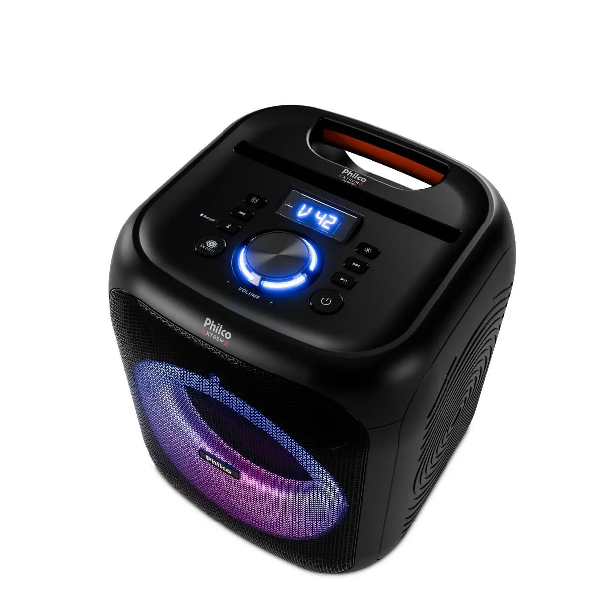 Caixa de Som Amplificada 380W Flash Lights Philco PCX4800