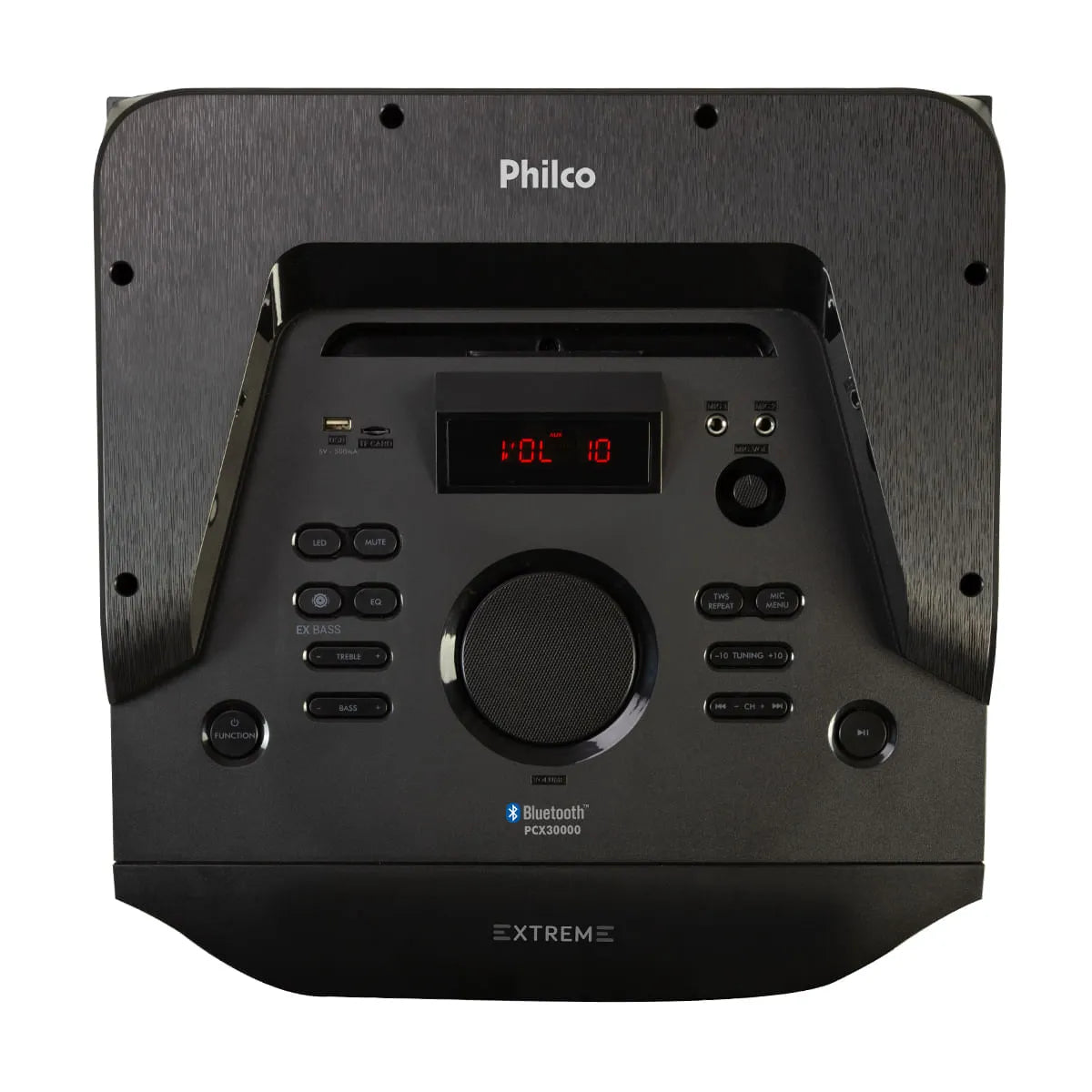 Caixa de Som Amplificada 2500W Philco Ex Bass PCX30000 Bivolt