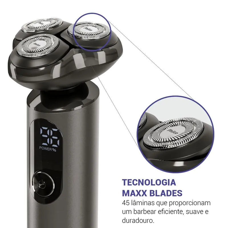 Barbeador Elétrico Philco à Prova D'água Bivolt PBA11