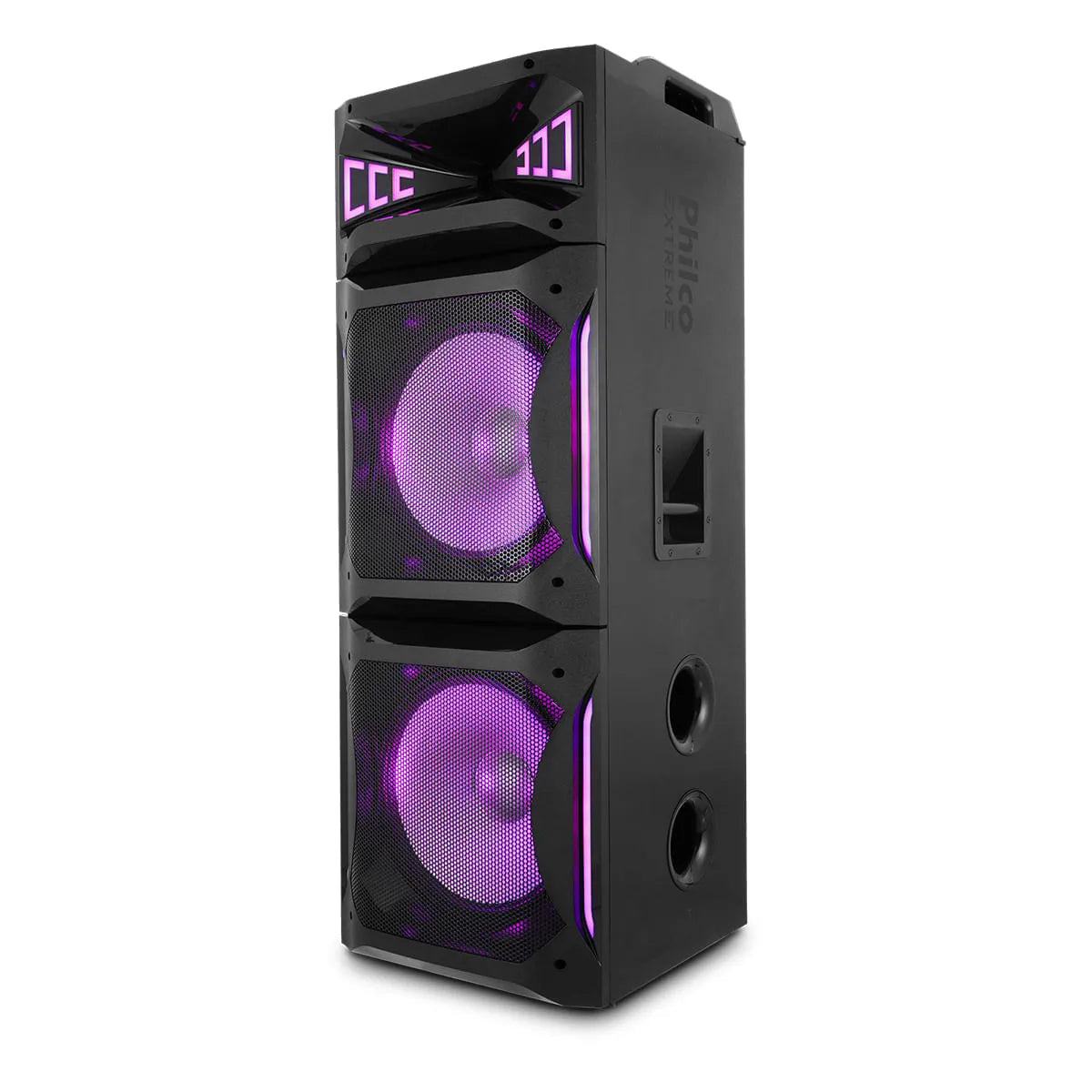 Caixa de Som Amplificada 2500W Philco Ex Bass PCX30000 Bivolt