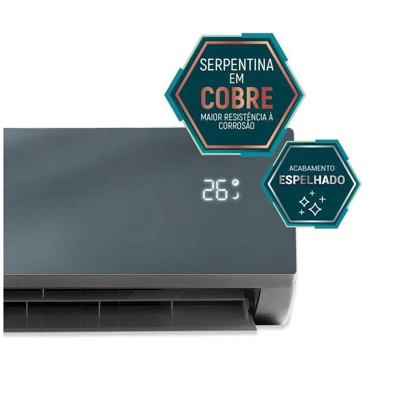 Ar-Condicionado Split 12000BTUs Philco Quente/Frio Titanium