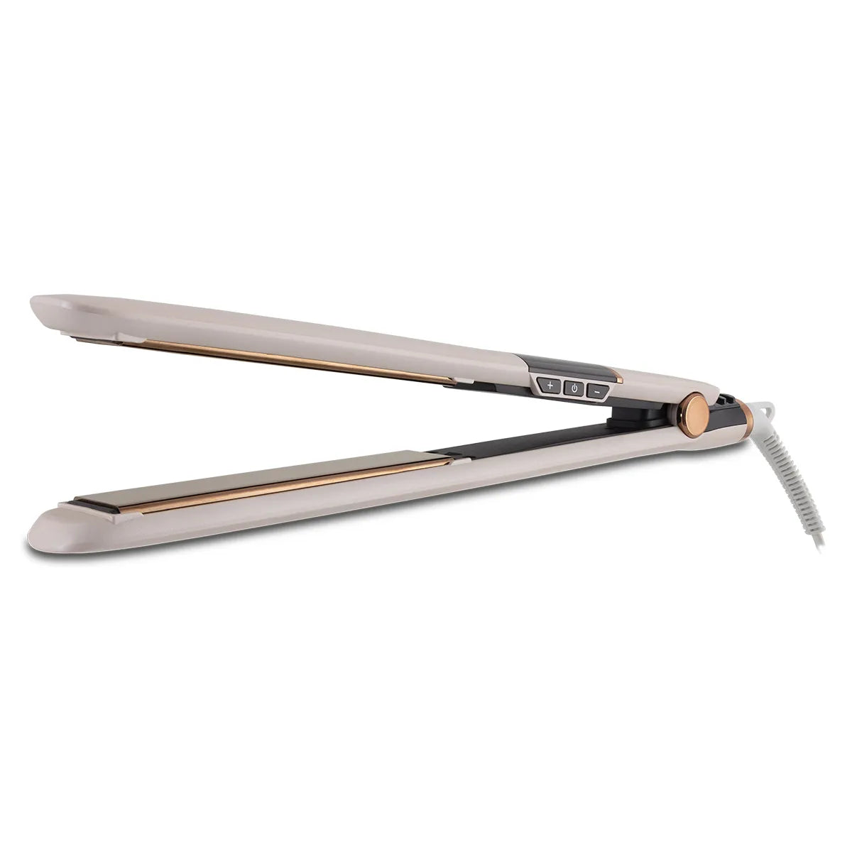 Prancha de Cabelo Philco Titanium Chrome Rose Bivolt PPR10