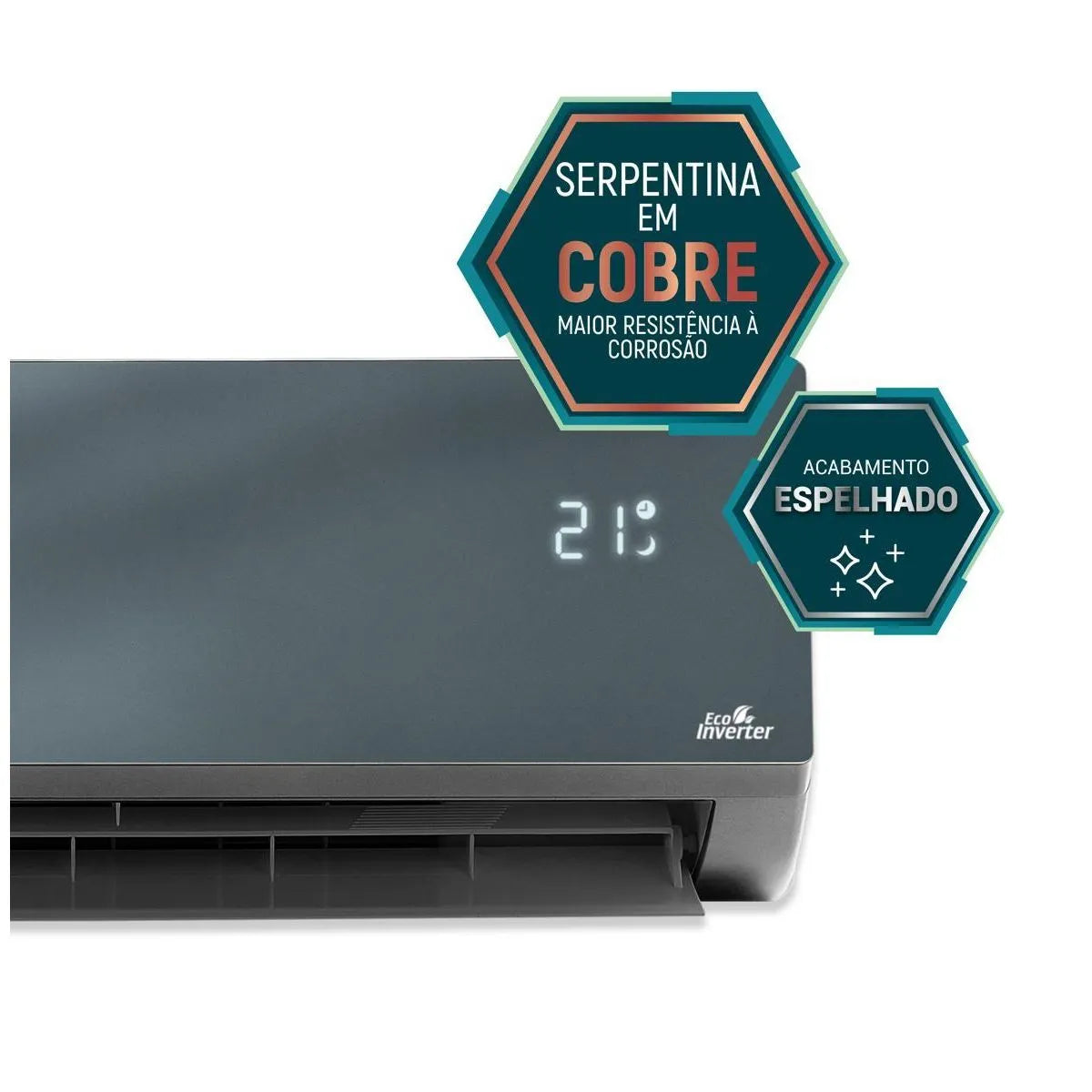 Ar-Condicionado Split 18000BTUs Philco Quente/Frio Titanium