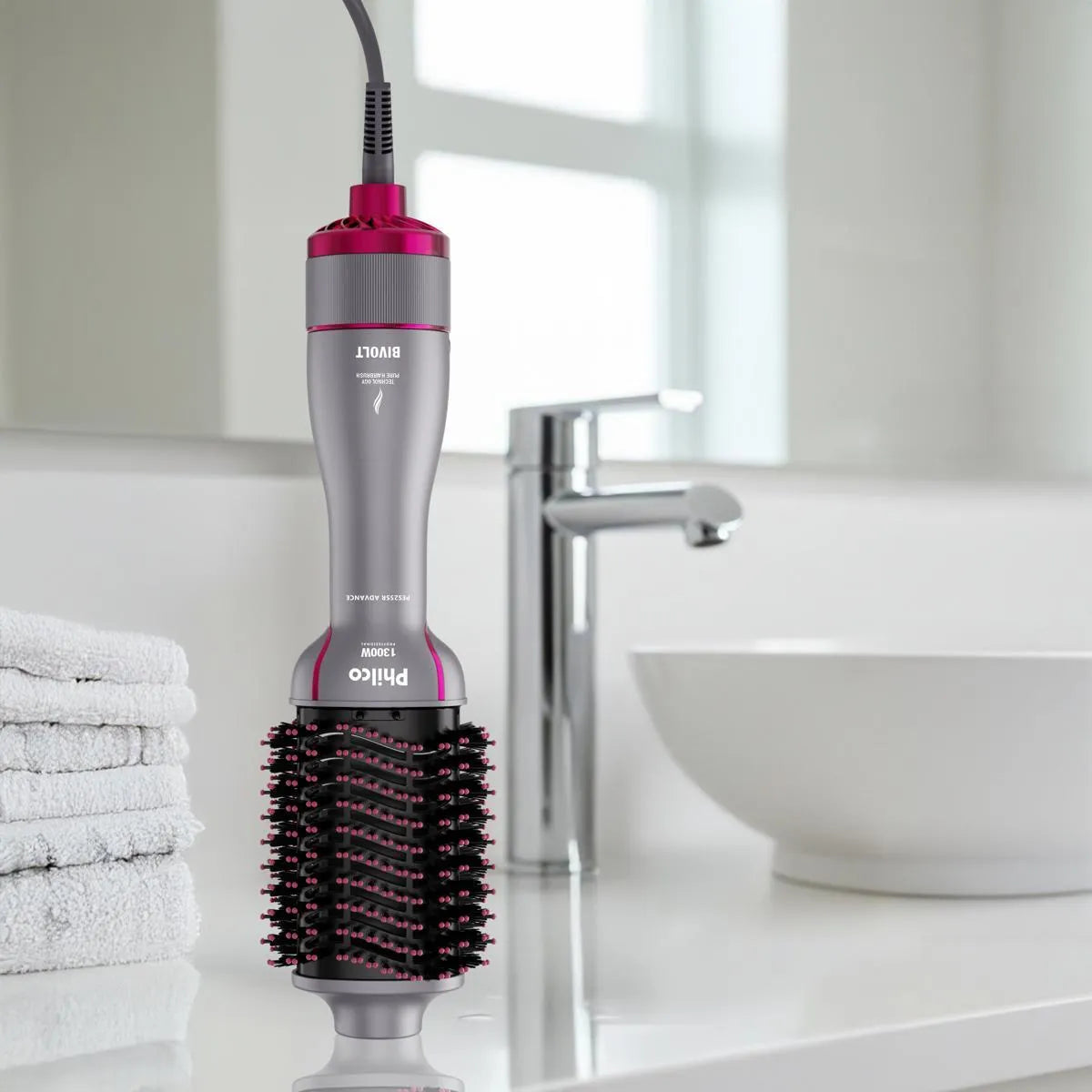Escova Secadora Philco Advance 4 em 1 1300W Bivolt PES25SR