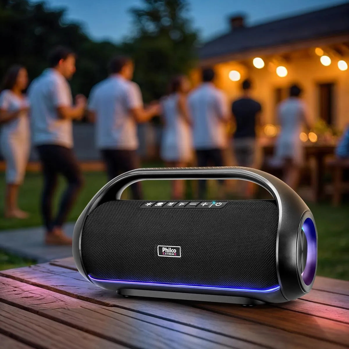Speaker Philco PBS220BT Extreme Bluetooth 5.3 Flash Light 220W