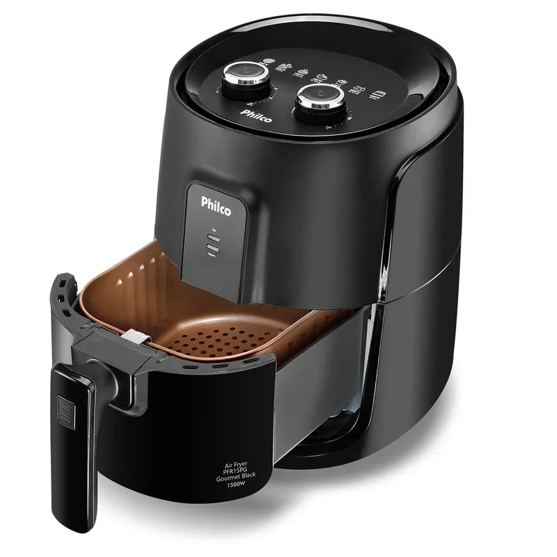 Air Fryer Philco 4,4L 1500W Cesto Quadrado PFR15PG