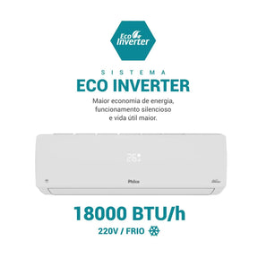 Ar-Condicionado Inverter 18000 BTU/h Philco Frio PAC18000IFM15