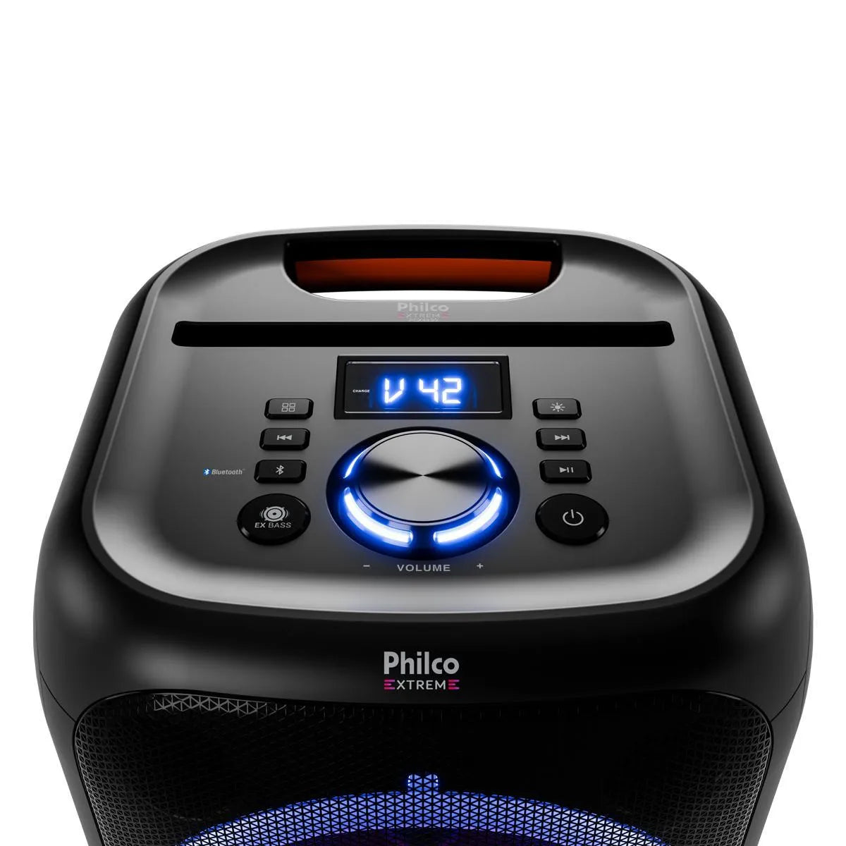 Caixa de Som Amplificada 380W Flash Lights Philco PCX4800