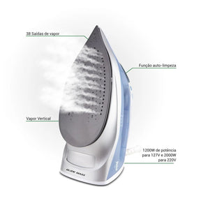 Ferro a Vapor Philco 245ml PFV40 Base Antiaderente